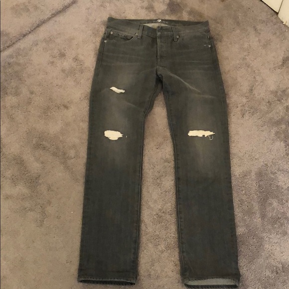 7 For All Mankind Men’s Rhigby Jeans - Picture 6 of 10